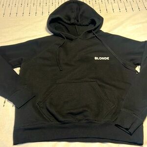 BTL Brunette The Label BLONDE Hoodie.  Size S/M